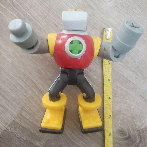 For Parts 2004 Capcom Mega Man NT Warrior GutsMan TorchMan MagnetMan Figures - Picture 14 of 14